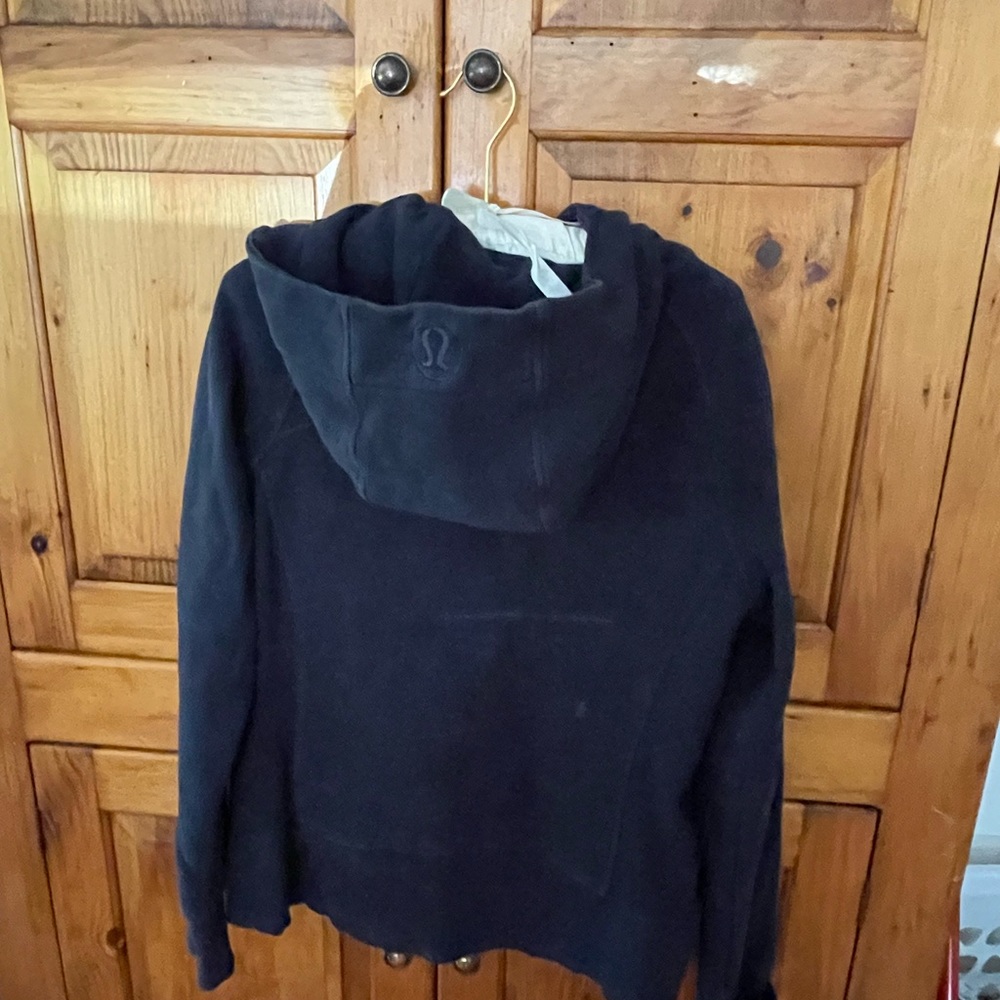 Lulu lemon navy zipper sweat shirt